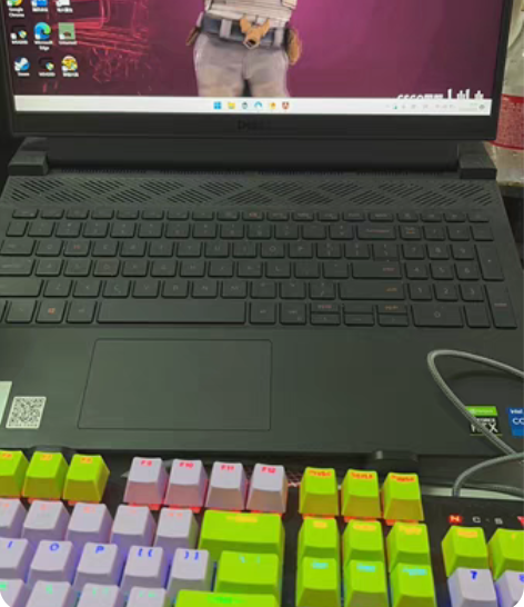 雷柏v500pro，只用了几天就换键盘了，...