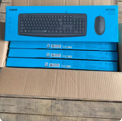 包邮全新正品雷柏NX1600键盘鼠标套装 ...