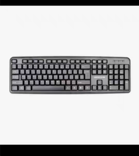 包邮特价包邮吉选静音有线电脑键盘台式机防水...