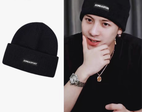 毛线帽 Winnie Lee王嘉尔同款帽子...