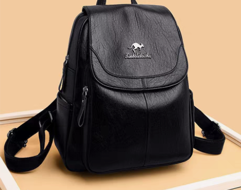 包邮【特价】袋鼠双肩包女新款时尚休闲背包女...