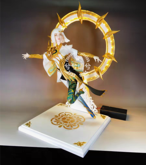 包邮【展示】超轻粘土手办 镜·炽阳神光 ...