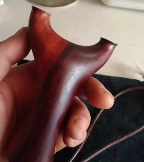 弹弓手工精作，一念神魔定苍生，赞比亚小叶紫...