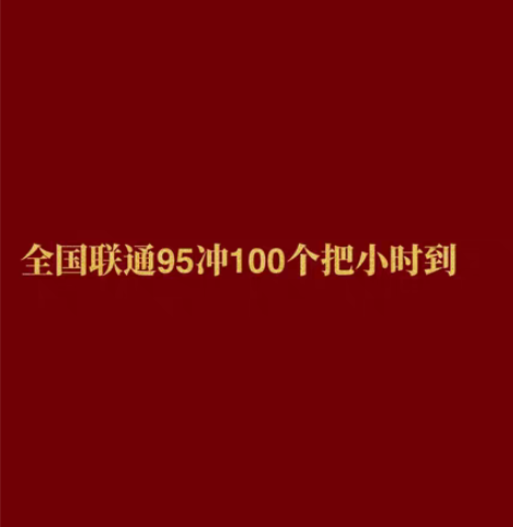 包邮联通95到账100!不支持携号转网一般...