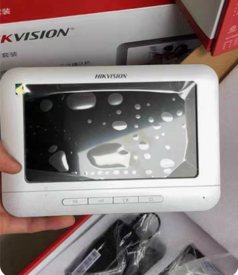 新海康威视 小门童可视门铃未用过包邮特价出...