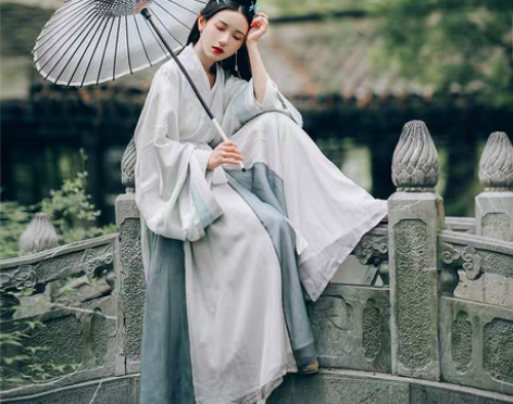 转卖池夏初夏:簌忧 原创改良汉服汉元素 晋...