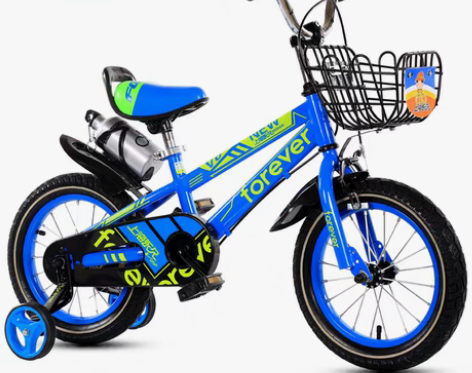 转卖上海永久儿童自行车14寸。孩子大了,出...