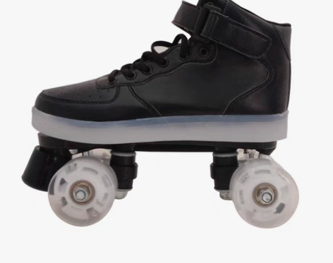 转卖成人双排溜冰鞋成年男女四轮轮滑鞋儿童旱...