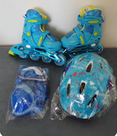 原装迪士尼同款儿童溜冰鞋旱冰鞋轮滑鞋滑冰鞋...