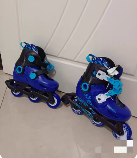 包邮迪卡侬 oxelo 儿童轮滑 ，不带护...