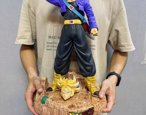 包邮超大50CM七龙珠MRC特兰克斯手办未...