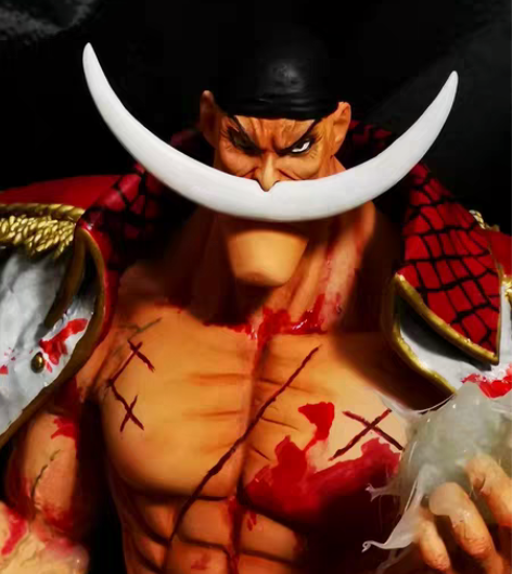 包邮海贼王,白胡子老爹。纯手工制作。人物高...