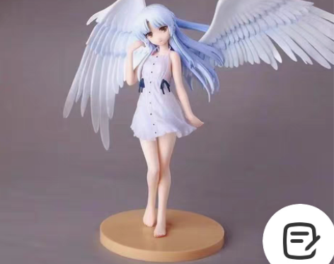 包邮天使的心跳立华奏天使女孩手办模型摆件二...