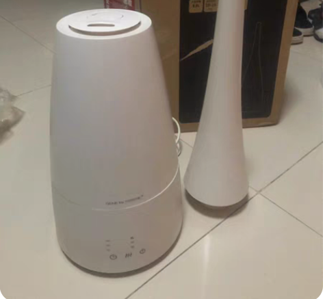 家奈加湿器-白色款 日本家奈超声波香薰加湿...