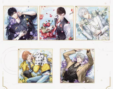 光与夜之恋  角色色纸    逐影流光系列...