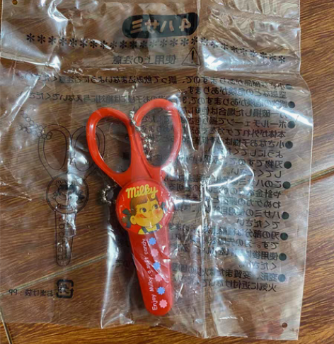 日本购入 绝版 不二家 迷你 剪刀 挂件 ...