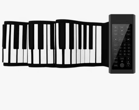 转卖【年货价】特伦斯88键手卷电子钢琴专业...