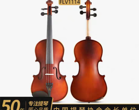 转卖凤灵小提琴儿童练习初学者正品云杉木演奏...