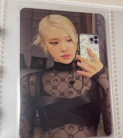 【出】正规2辑粉版朴彩英小卡对镜肉 无瑕 ...