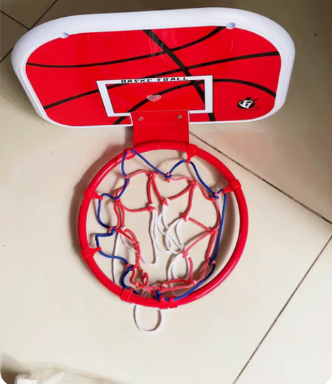 宏登儿童免打孔玩具家庭壁挂式宿舍篮球投篮框...