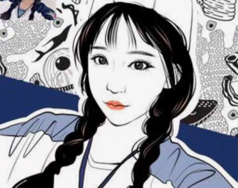 包邮画头像定制漫画Q版可爱手绘简笔设计情侣...