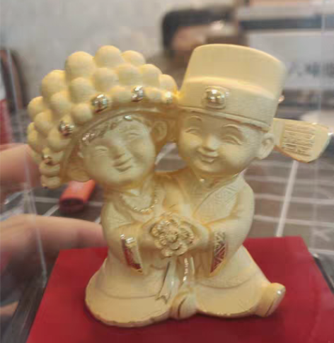 全新 镀金摆件 喜结连理 寓意 新婚快乐 ...