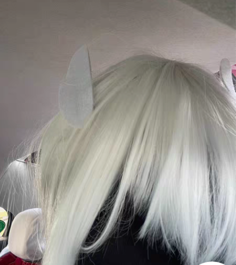 包邮出售二手光遇白鸟假发#Cosplay ...