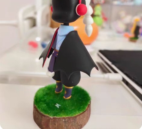 【客单展示】 光遇粘土黏土手办周边 龙骨蝙...