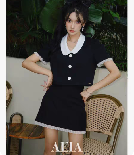 Aeia小个子女装春夏新款2023年洋气学...
