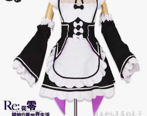 蕾姆COS 有COS服,裙撑,袜子(新的)...