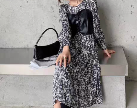 包邮2021年春夏季新款洋气炸街网红港风复...