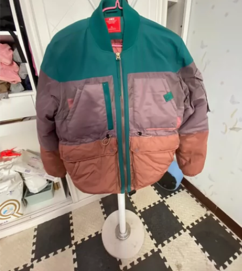 李中国李宁 时装周走秀款  棒球服羽绒服外...