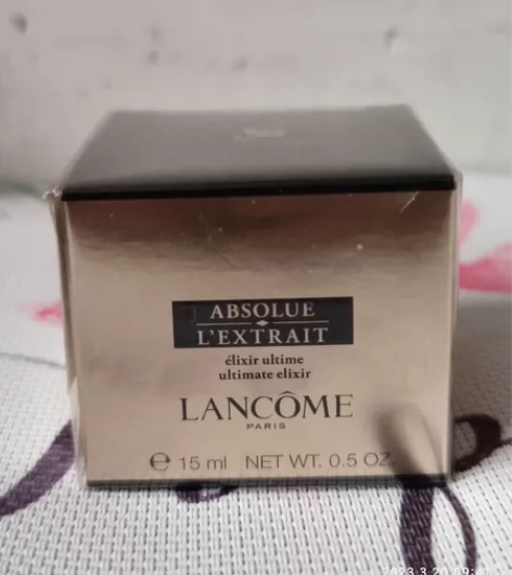 兰蔻黑金面霜15ml 全新细节如图，日期到...