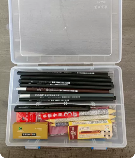 素描套装19.9元包邮！初学者必备的素描套...