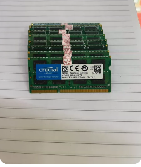 笔记本英睿达8G1600原装正品拆机条，联...