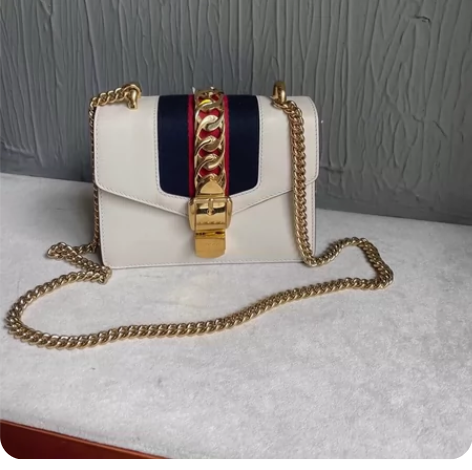 98新 Gucci 古驰Sylvie塞尔维...