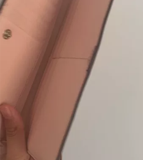 Tory burch 女士 长款钱包 浅粉...