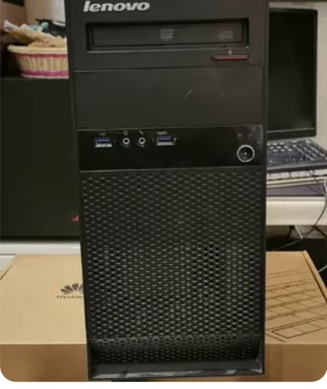 如图，联想m4200f电脑主机一个，配置i...