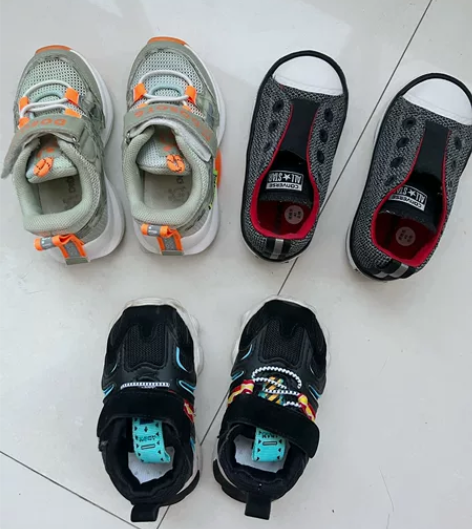 匡威帆布鞋内长13，黑色内长12.5-绿色...