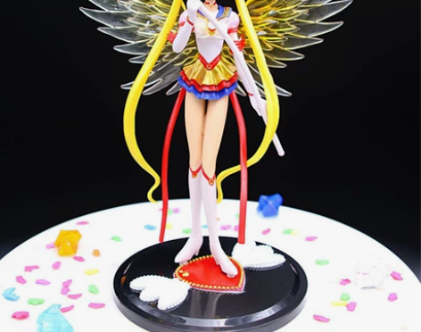 美少女战士蛋糕摆件 大号月亮女神水冰月装饰...