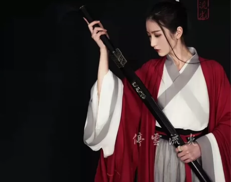 停云流光汉服+酒德颂+原创设计魏晋风骨汉服...