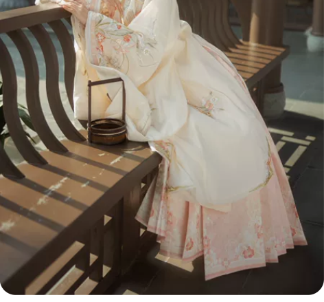 玉术【花团酥】新品原创汉服女明制马面裙重工...