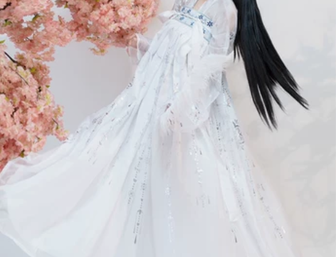 艺缕【梨花雨】原创汉服女齐胸襦裙大袖衫日常...