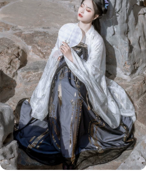 【出】【艺缕原创一云鹤】汉服女古装齐胸襦裙...