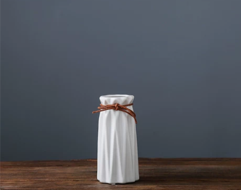 欧式花瓶摆件陶瓷花器家居装饰小清新花瓶客厅...