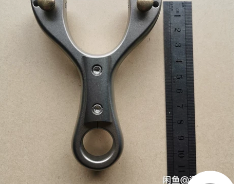 全钛合金的扁皮弹弓，天涯夏风数控倒角TC2...