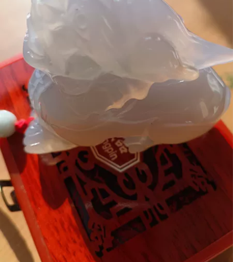 貔貅摆件手把件玛瑙玉石爱好收藏 貔貅在手吃...