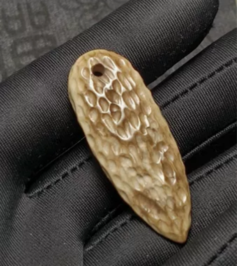 #牙雕 猛犸象牙雕刻作品：《石器时代系列》...