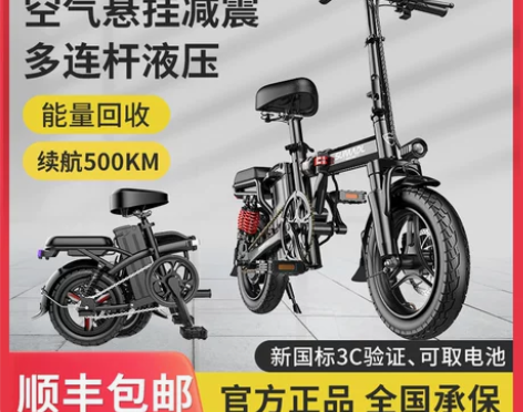 闲置德国名顶折叠电动车 ????自提??广...