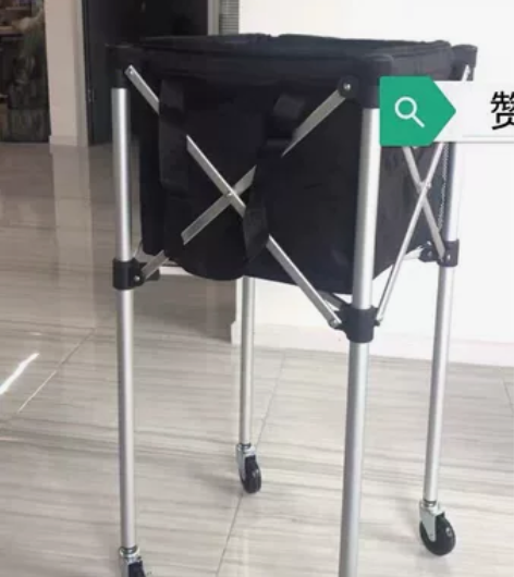 全新专业铝合金网球车折叠网球教练车捡球车训...
